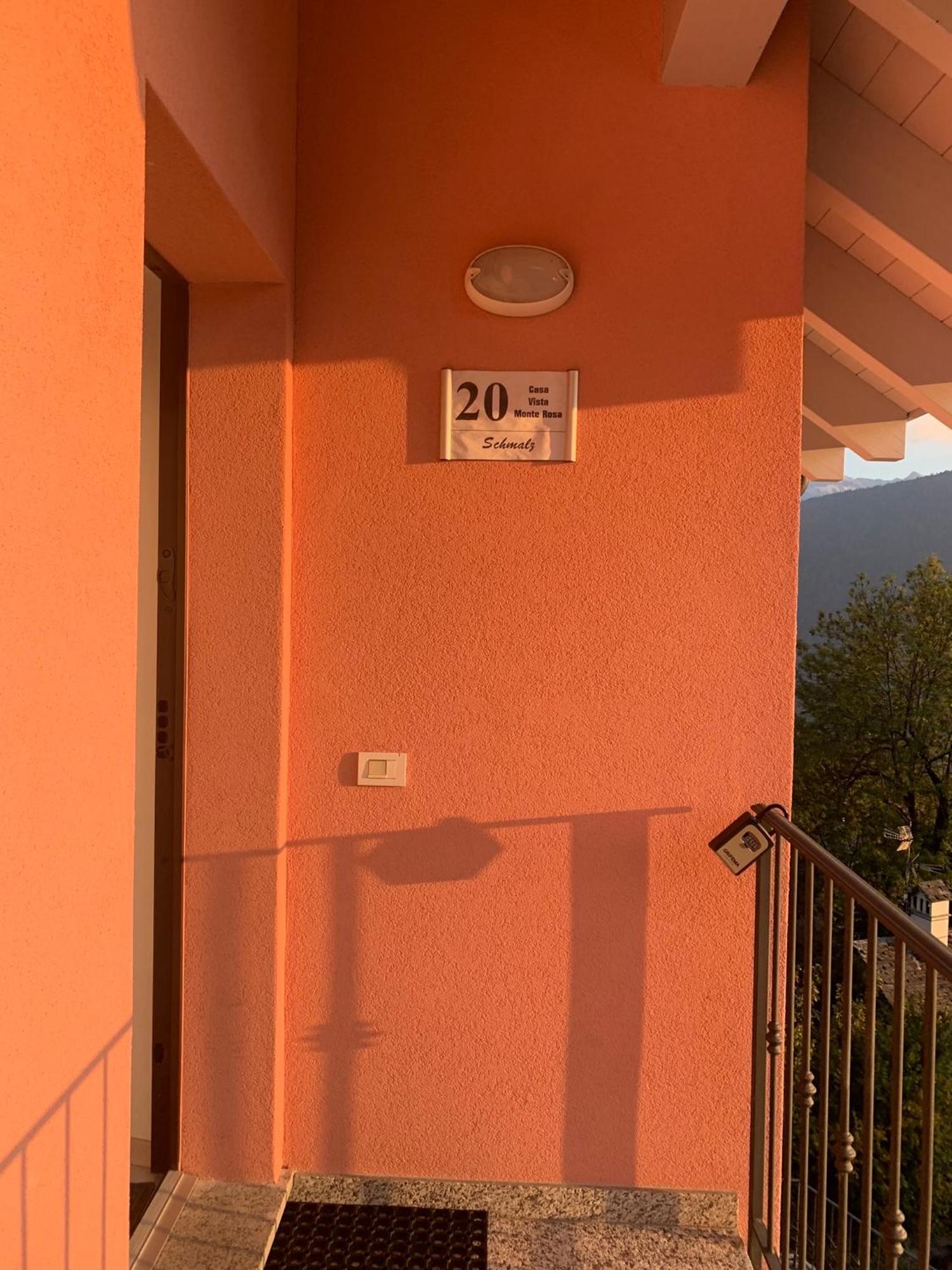 Casa Vista Monte Rosa Appartement Toceno Buitenkant foto